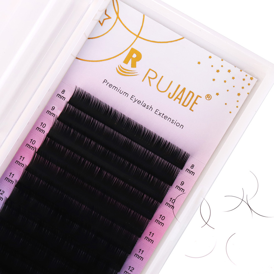Eyelash Extension Russian - RUJADE B C CC D Curl