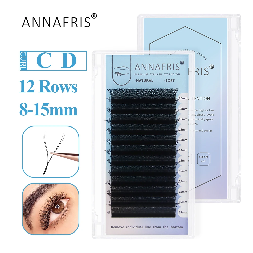 Eyelash Extension Yy - ANNAFRIS YY Shape Eyelash Extension Double