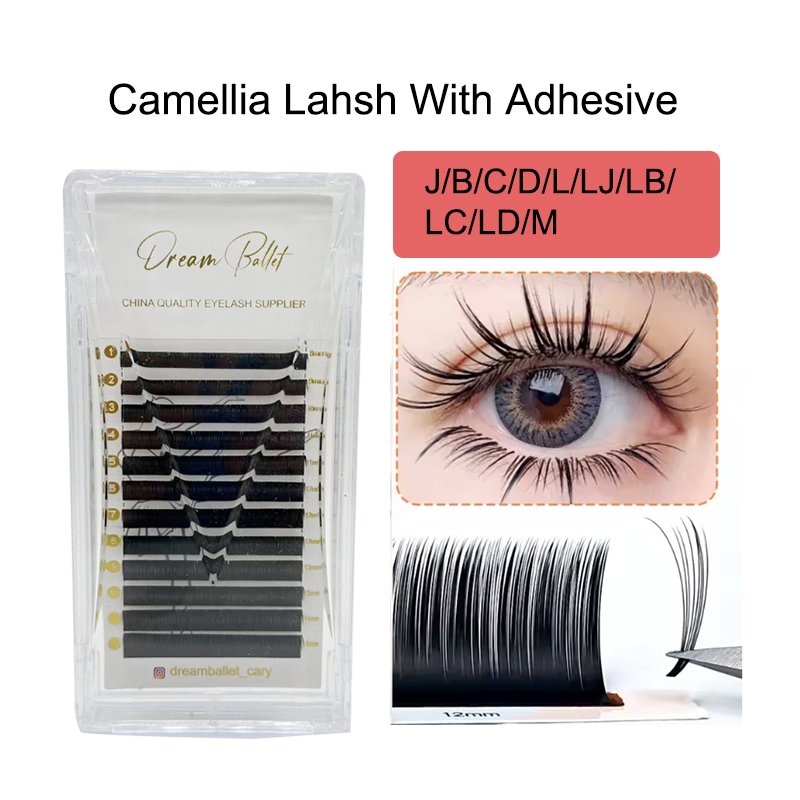 Eyelash Extension Russian - dream ballet Camellia Lashes with Adhesive