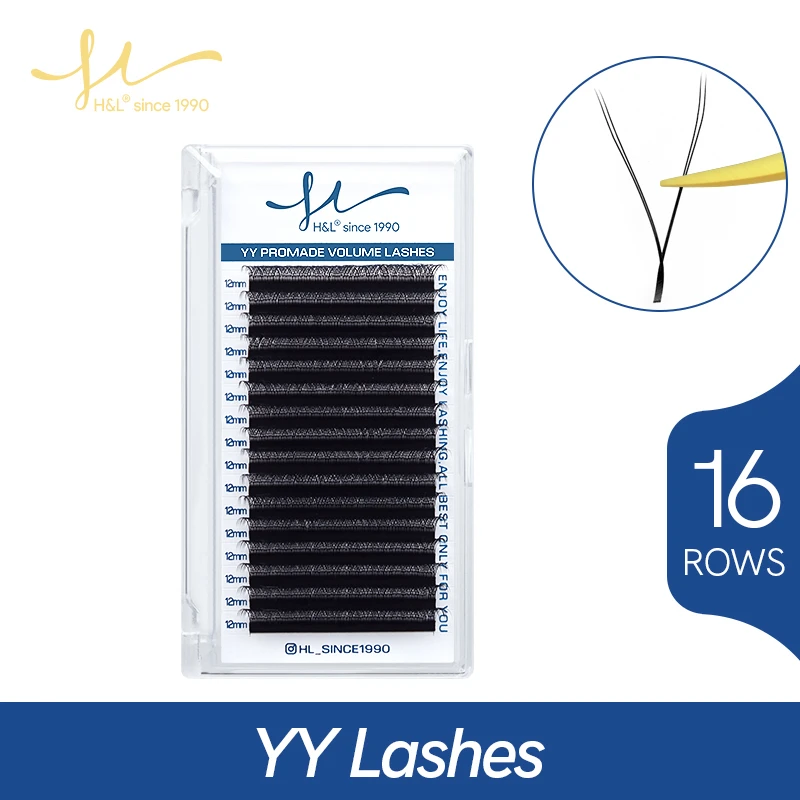 Eyelash Extension Yy - 16 ros YY Shape Lashes Extension
