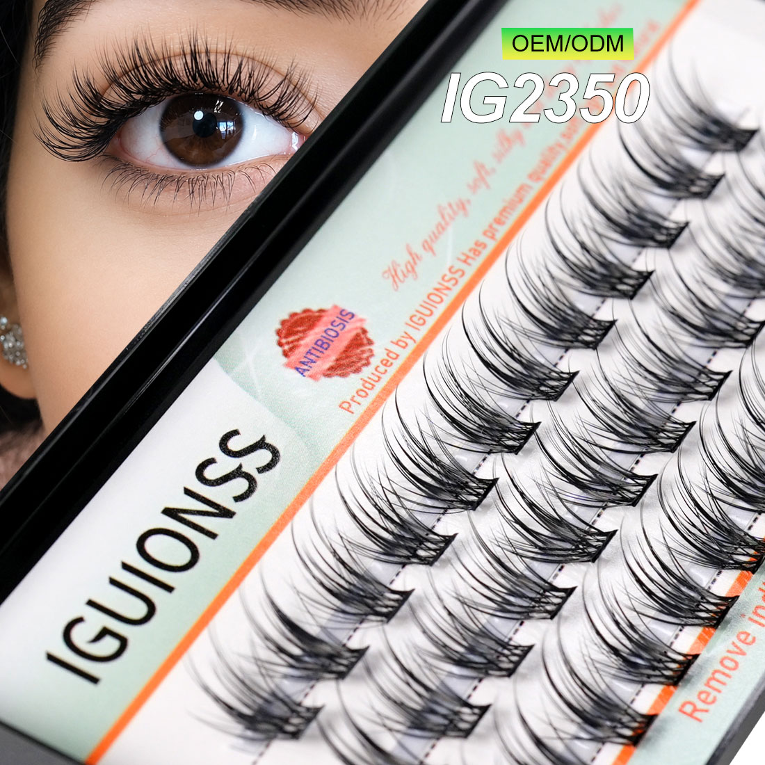OEM ODM Lash Clusters DIY Indi - Eyelash Extension Logo review and price