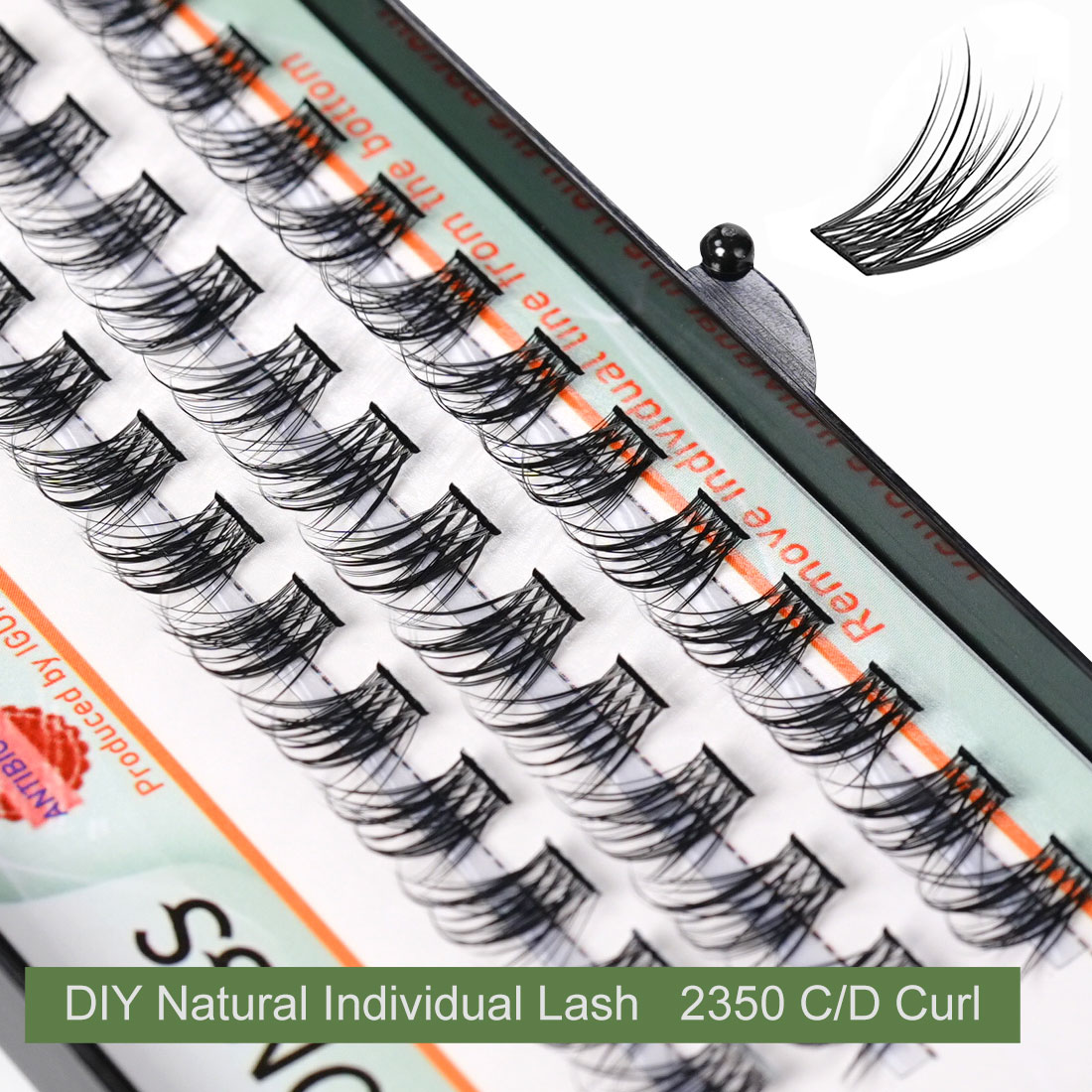 OEM ODM Lash Clusters DIY Indi - Eyelash Extension Logo review and price