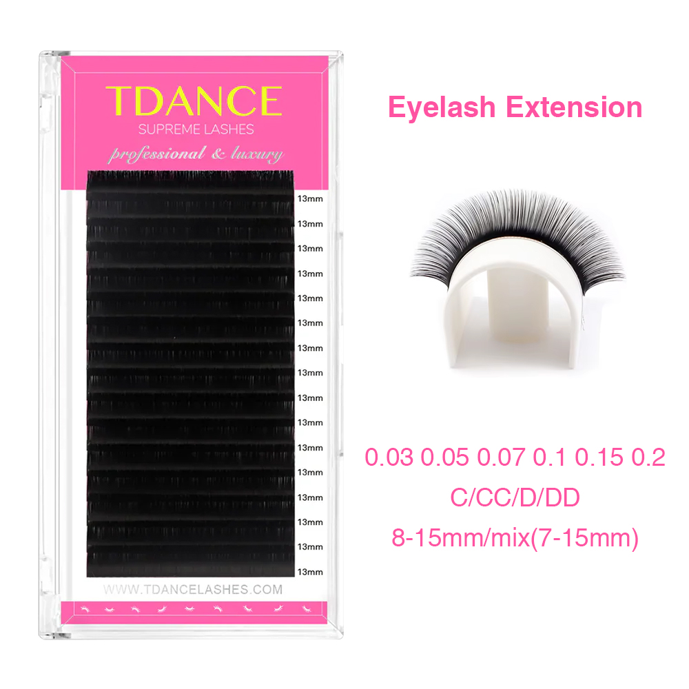 TDANCE Eyelash Extension 16Row - Eyelash Extension Russian review and price