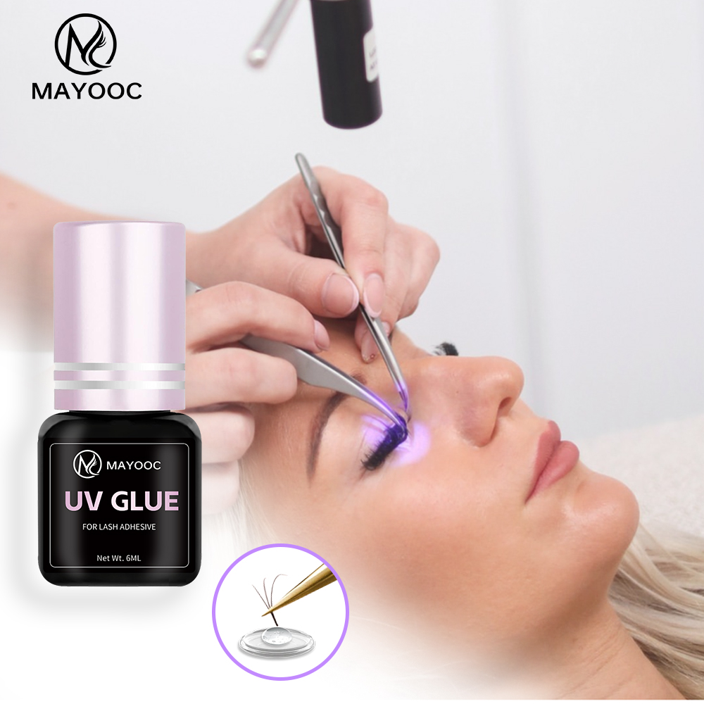 MAYOOC Fast Drying 0.1S UV Eye - Eyelash Extension Logo review and price