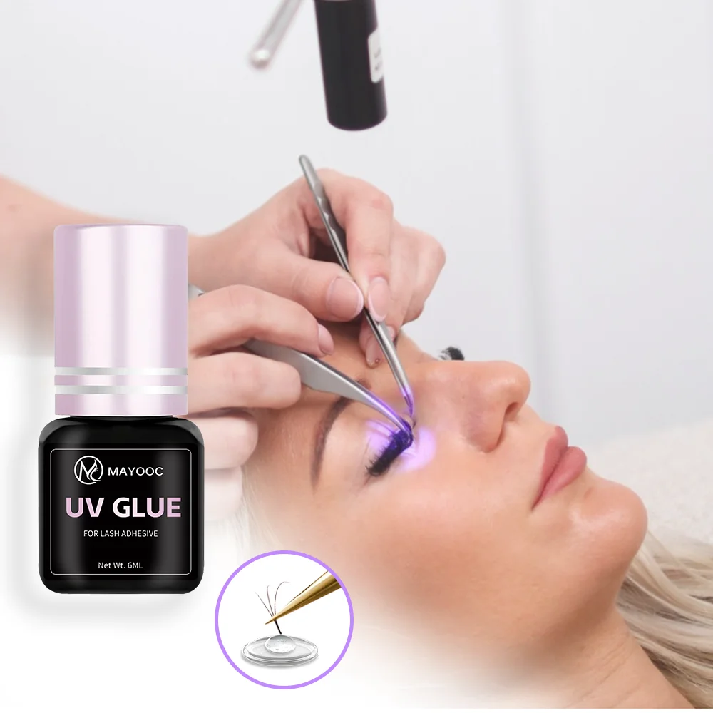 MAYOOC Fast Drying 0.1S UV Eye - Eyelash Extension Logo review and price