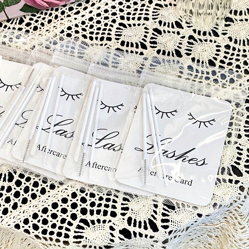 12pcs Eyelash Aftercare Kits f - Eyelash Extension Logo review and price