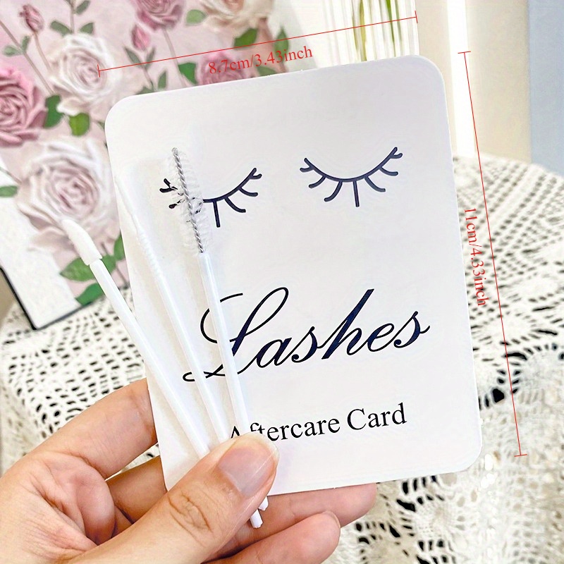 12pcs Eyelash Aftercare Kits f - Eyelash Extension Logo review and price