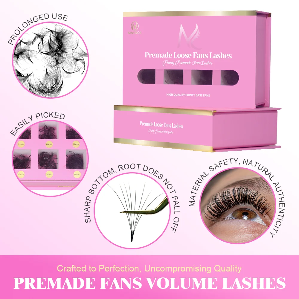 MAYOOC 800Fans Loose Fan Lashe - Eyelash Extension Logo review and price