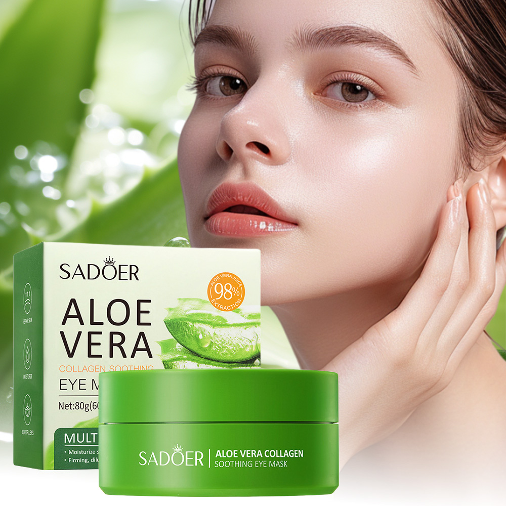 SADOER Aloe Vera Collagen Soot - Eye Pad Collagen review and price