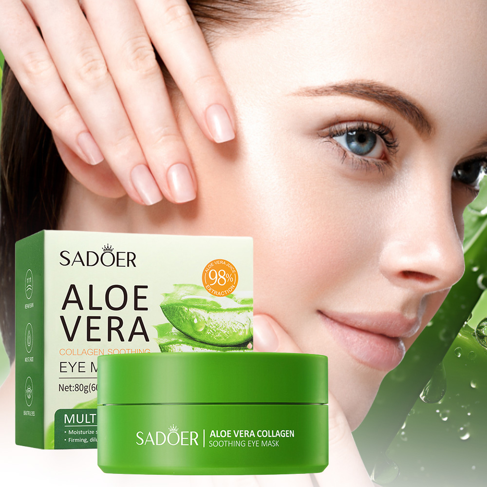 SADOER Aloe Vera Collagen Soot - Eye Pad Collagen review and price