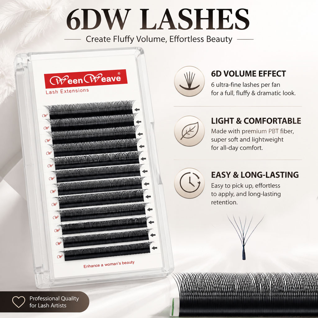 WeenWeave 6D W Style Eyelash E - Eyelash Extension Logo review and price