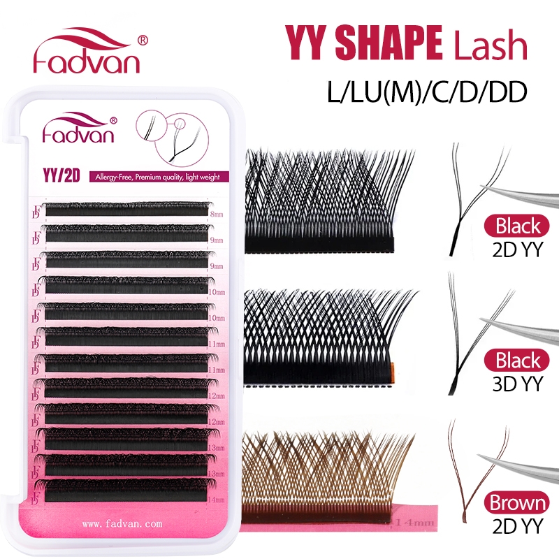 FADVAN YY/SYY Shape L/LU(M)/C/ - Eyelash Extension Yy review and price