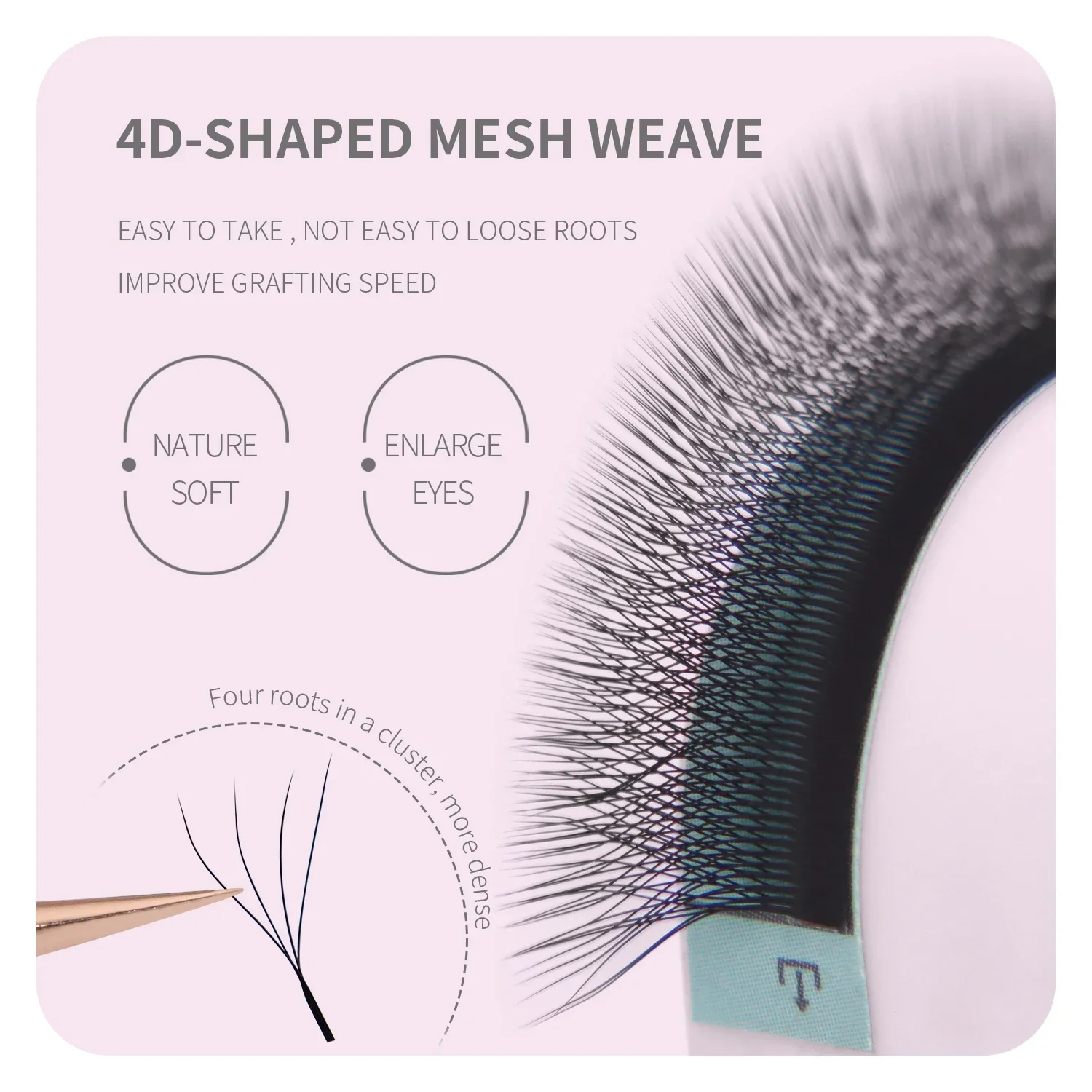ANNAFRIS Brown W Shape Lash Ex - Eyelash Extension Yy review and price