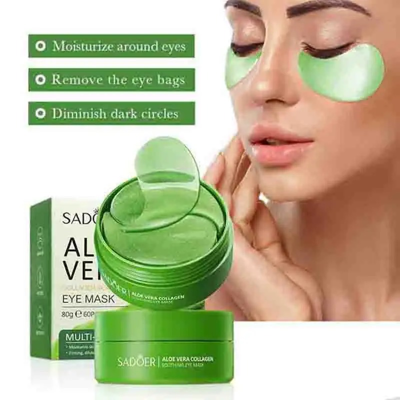 60pcs Aloe Vera Collagen Eye M - Eye Pad Collagen review and price