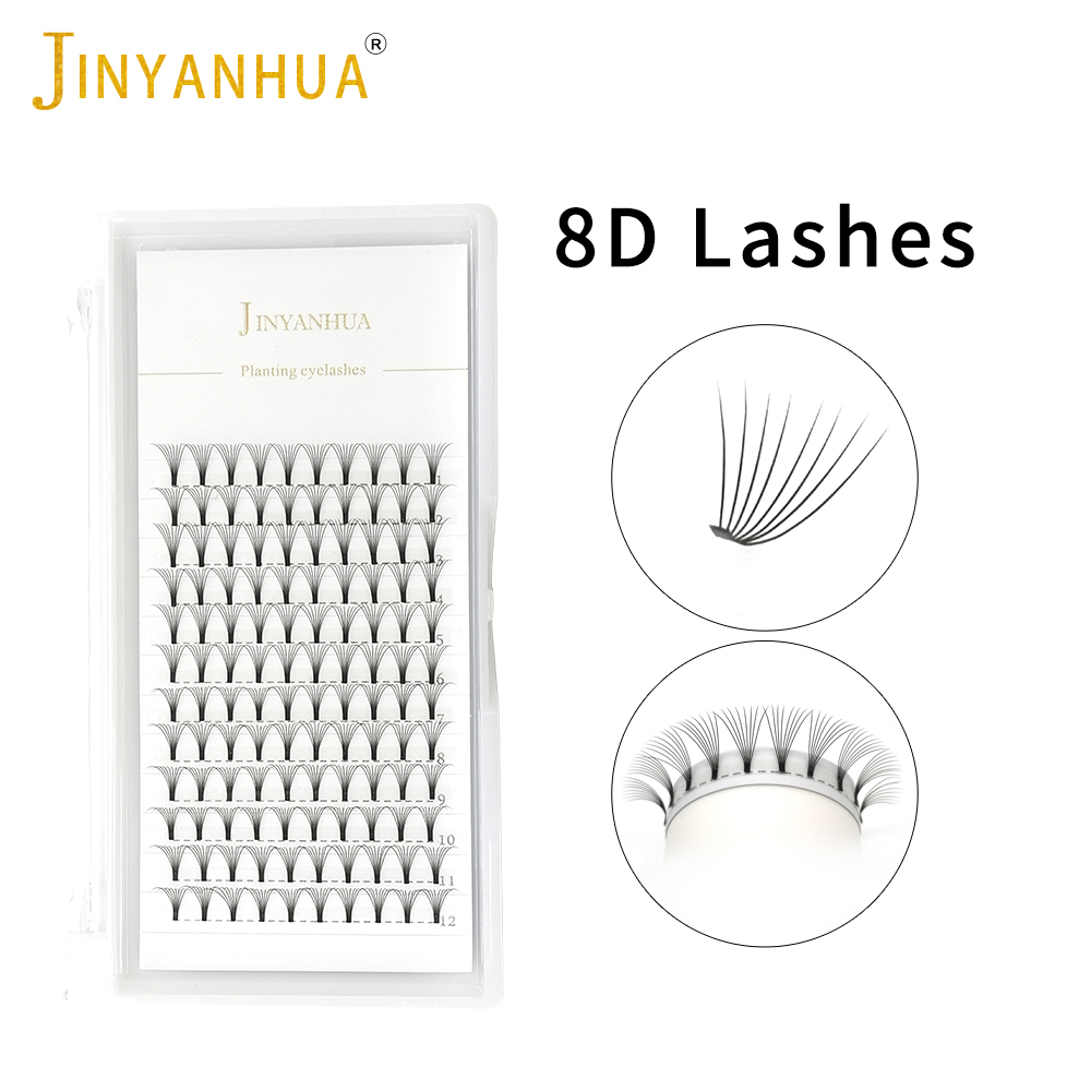 JINYANHUA 8D Fans Eyelash Exte - Eyelash Extension Russian review and price