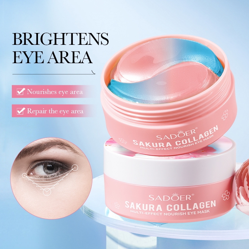 60Pcs Sakura Collagen Multi-Ef - Eye Pad Collagen review and price