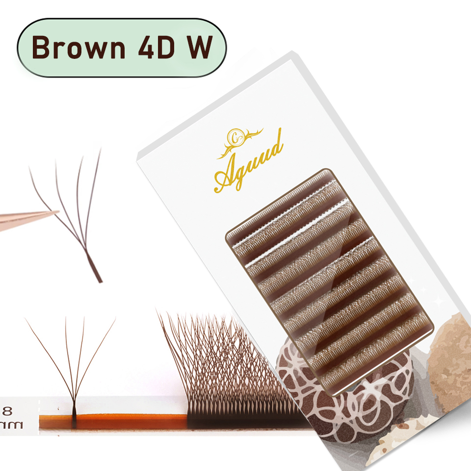 AGUUD Brown W Shaped YY Eyelas - Eyelash Extension Yy review and price