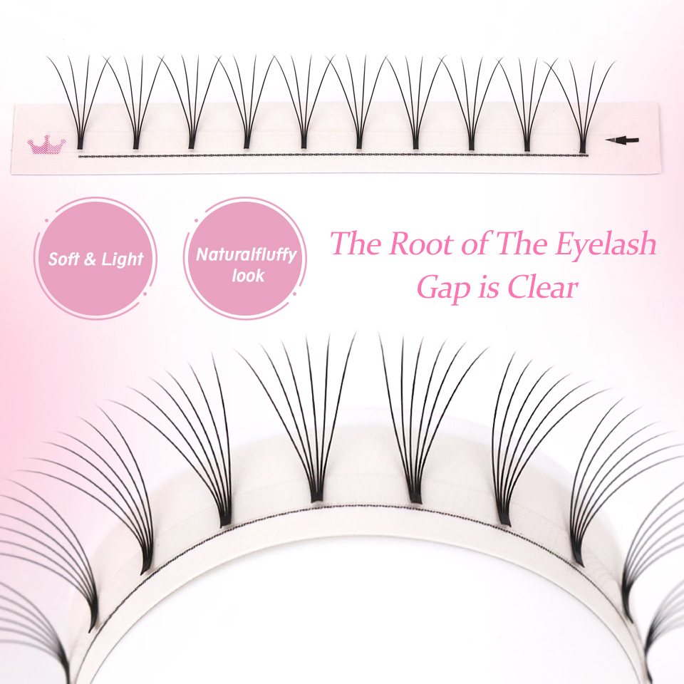 Rujade Premade Volume Fans Sho - Eyelash Extension Russian review and price