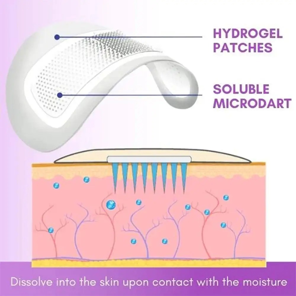 1 Pair Micro-needle Eye Patch  - Eye Pad Collagen review and price