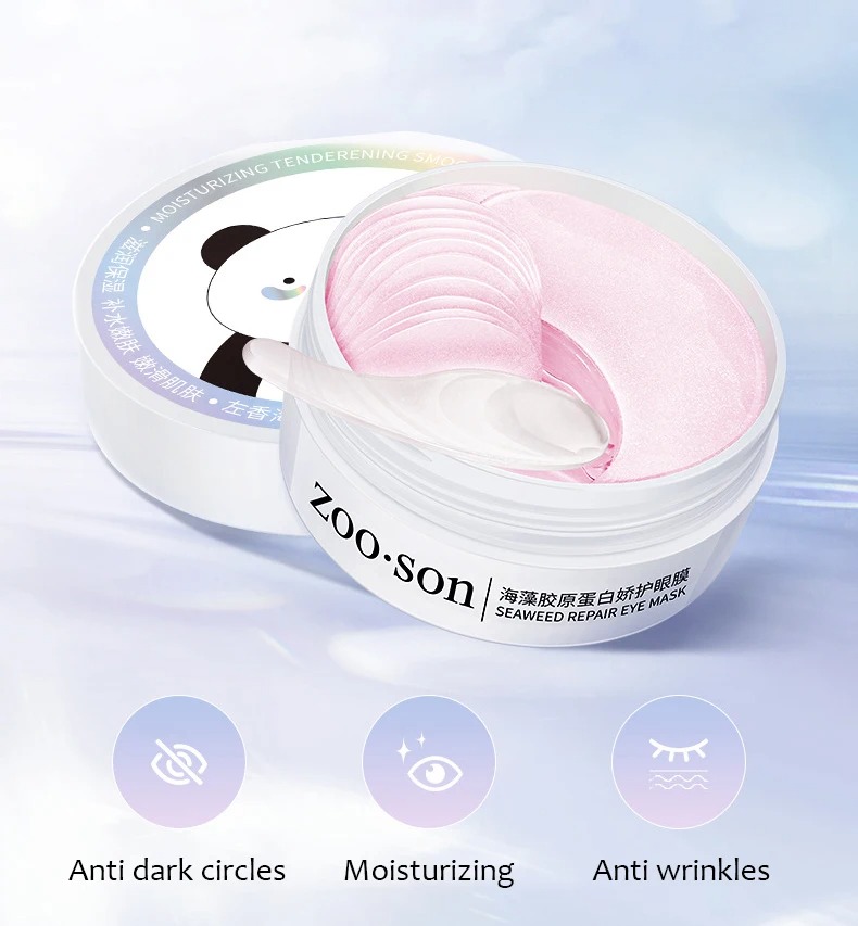 60Pcs Gold Crystal Collagen Ey - Eye Pad Collagen review and price
