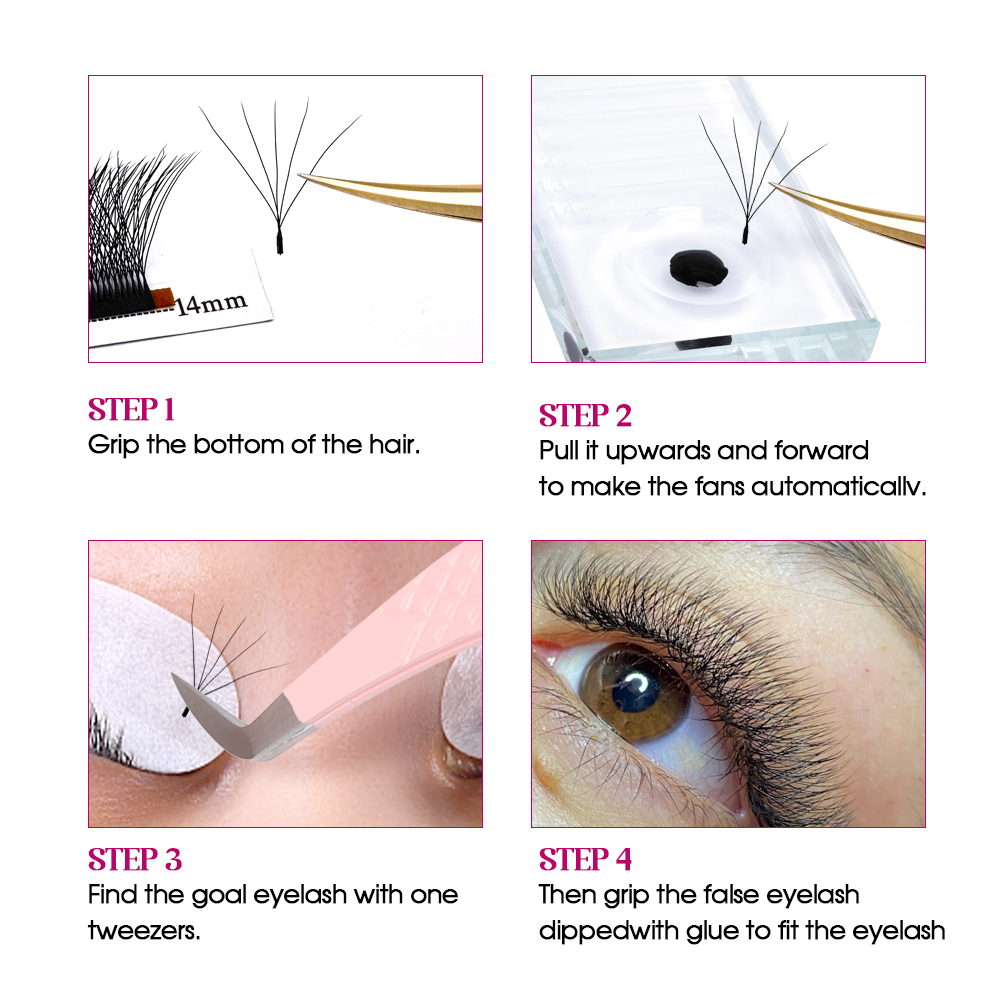 Fadvan 5D  W Shape Lashes Blac - Eyelash Extension Logo review and price