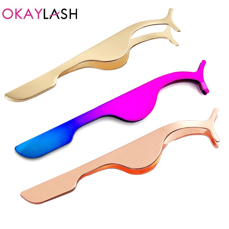 OKAYLASH Stainless Gold False  - Eyelash Extension Logo review and price