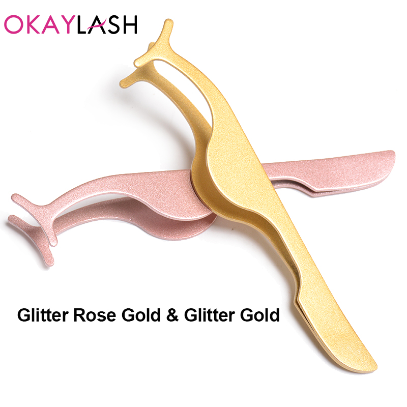 OKAYLASH Stainless Gold False  - Eyelash Extension Logo review and price